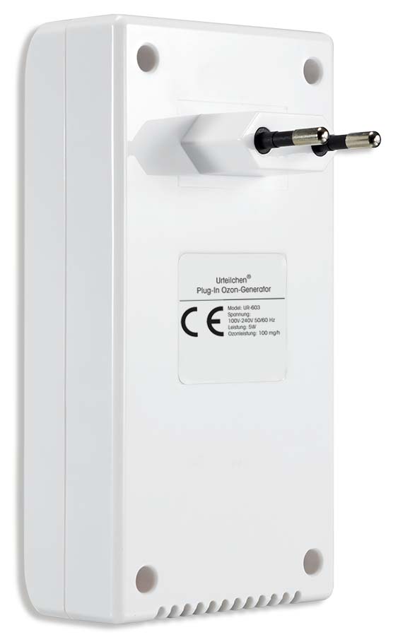 UR-603-Photo-Seitenansicht Urteilchen Ozon-Generator Plug IN