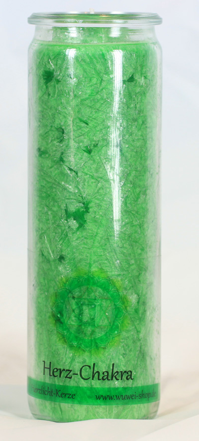g-7646TjUalJ2OxpNP Herzlicht Herz-Chakra grün im Glas 20 x 6 cm