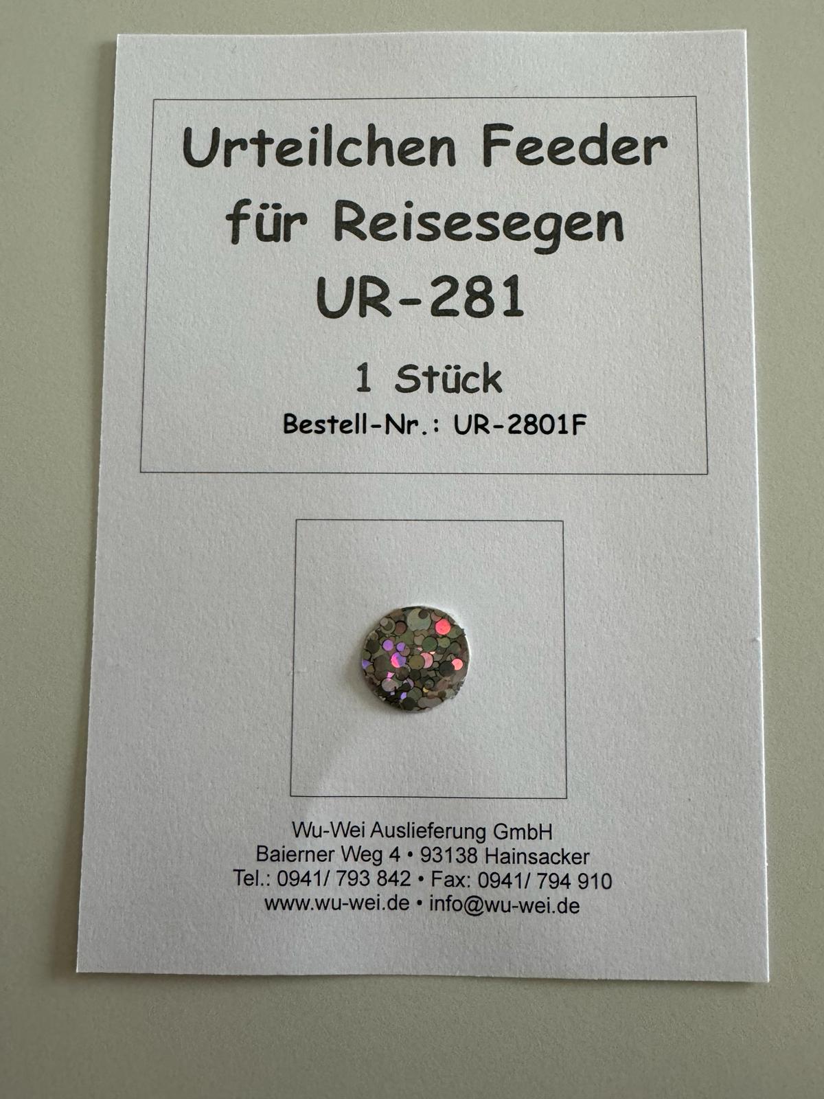 Feeder für Urteilchen-Reisesegen Feeder für Urteilchen-Reisesegen
