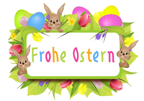 osterlogo2 Herzlicht-Osterkerze im Glas 13x6 cm  - Motiv 1