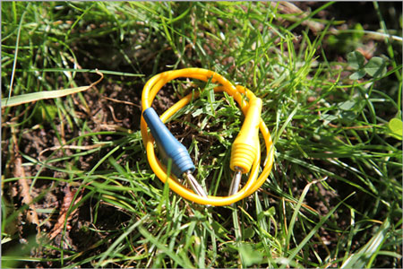 ur-200-k Kabel gelb 50 cm für Urteilchen-Strahler