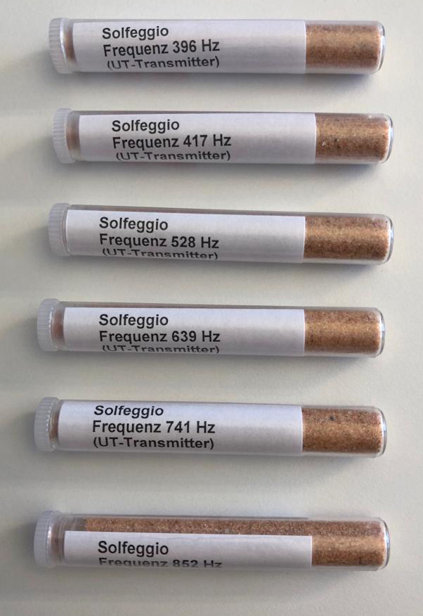 bild-1 Solfeggio Frequenz Transmitter-Set 6 Stück UT-389 bis UT-394