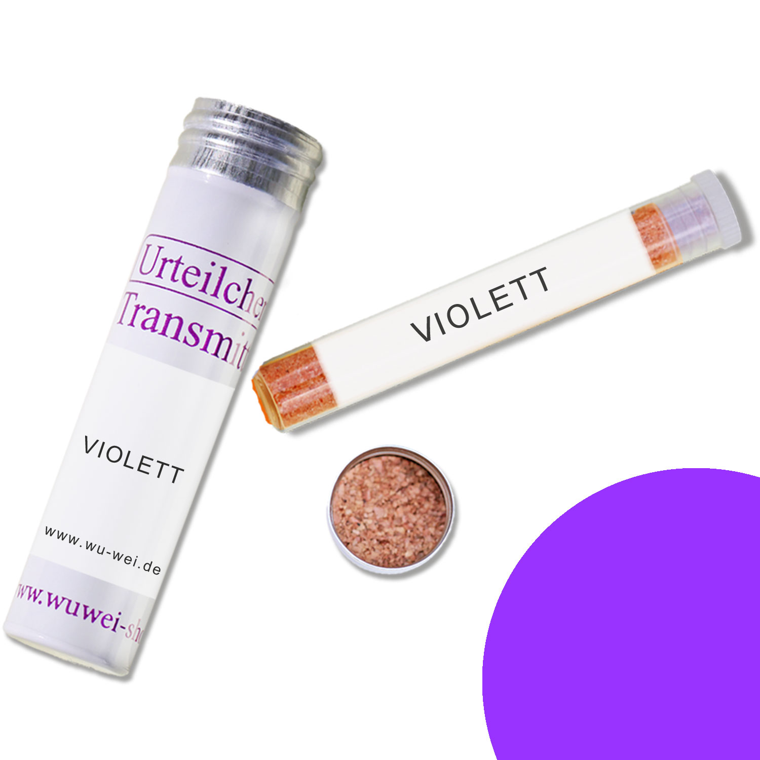 UT-84-Heilfarbe-violett Heilfarbe VIOLETT - Farbtransmitter