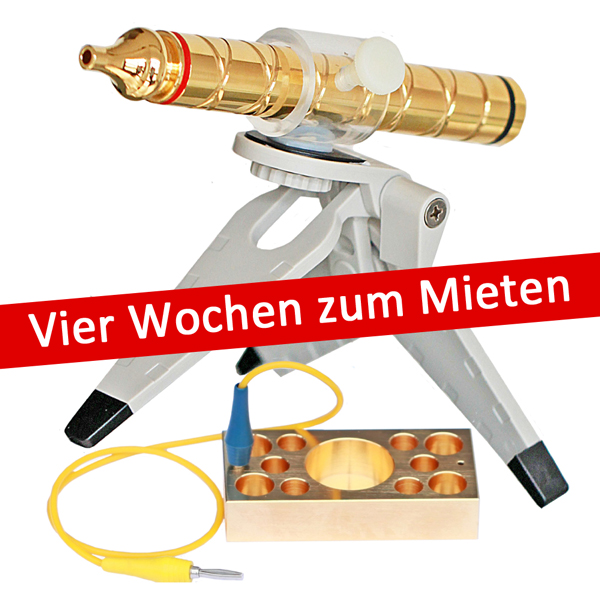 UR-200-T Urteilchen-Strahler Komplett-Set zum Mieten für 4 Wochen