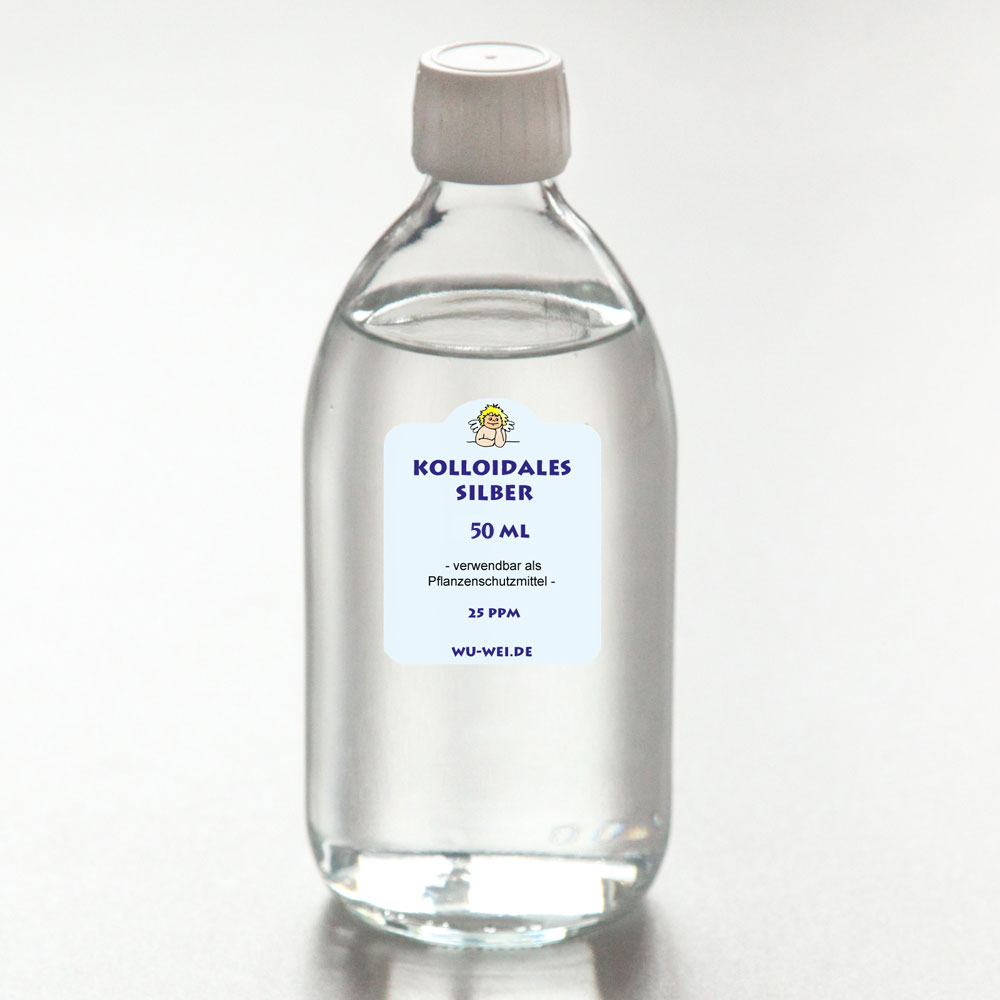 Kolloidales-Silber-50ml-25ppm Kolloidales Silber 25 ppm - 50 ml