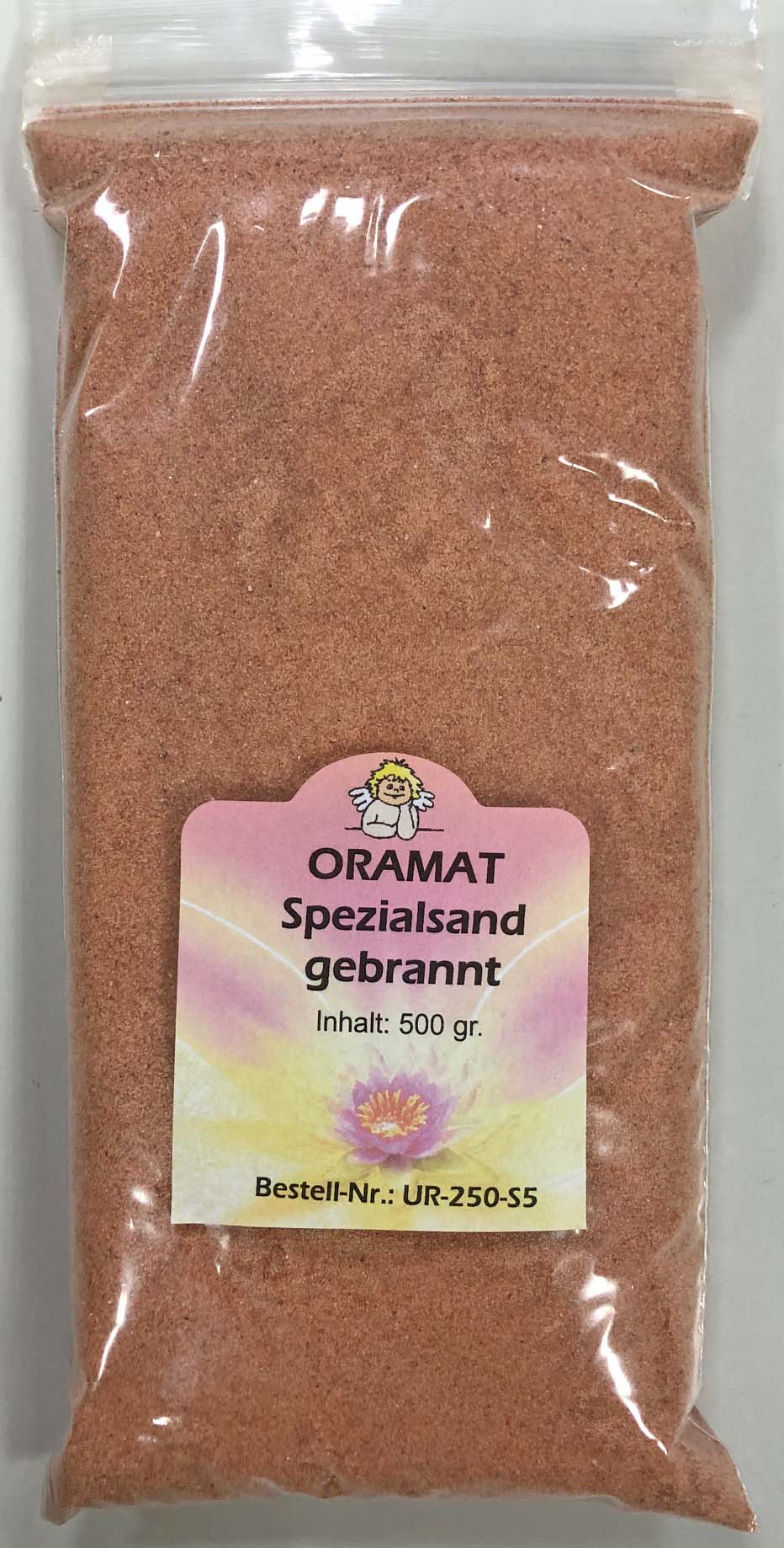 UR-250-S5-Sand-rot-500g Quarzsand Spezialmischung gebrannt 500 g für Transmitter