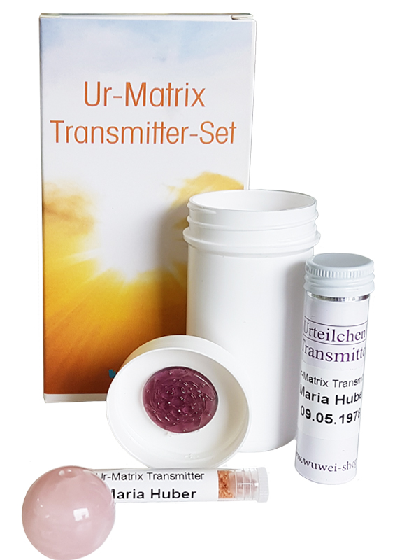 Transmitter-Ur-Matrix Ur-Matrix Transmitter-Set mit Transmitter, Kugel, Salz und Anleitung