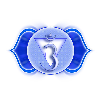 1628_1 Herzlicht Stirn-Chakra weiß 20 x 6 cm