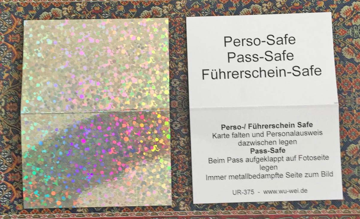 Perso4a Urteilchen-Perso-Safe