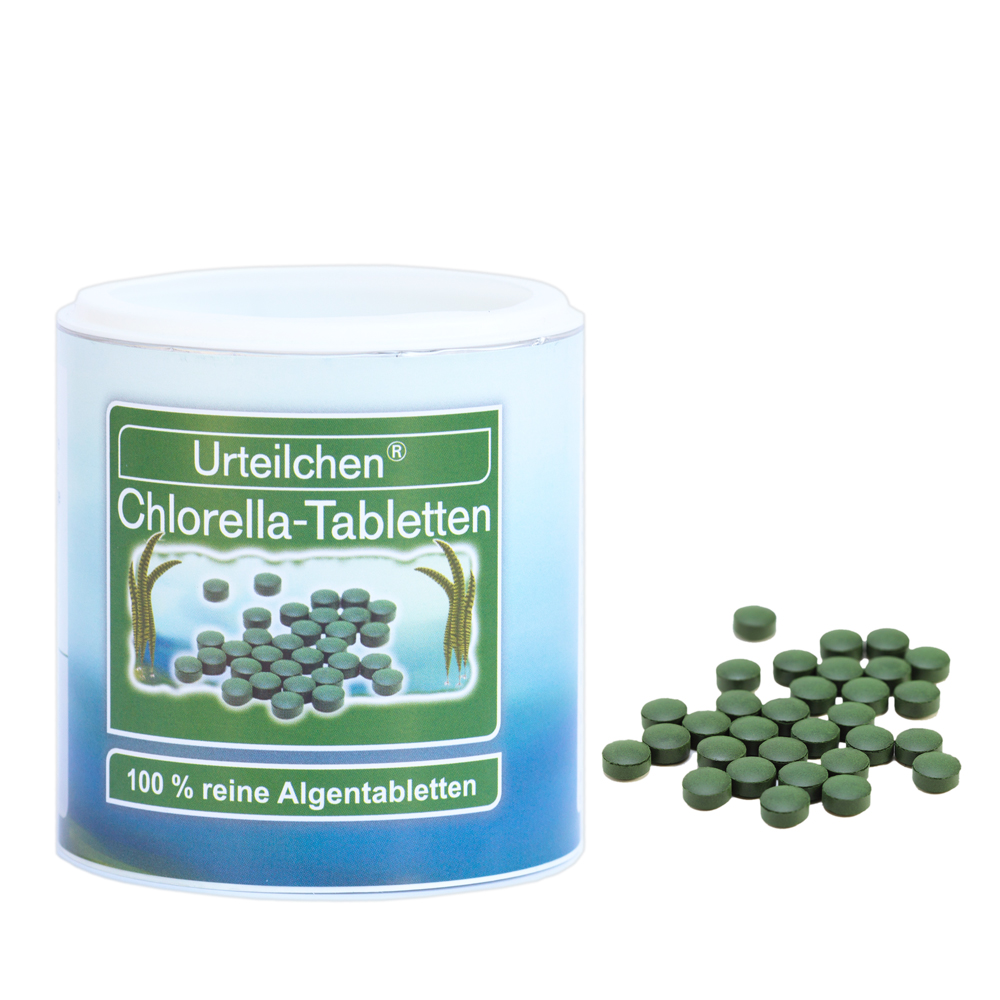 UR-347-Chlorella-Tabletten_web Urteilchen Chlorella-Tabletten - 100 g (ca. 250 Tabletten)