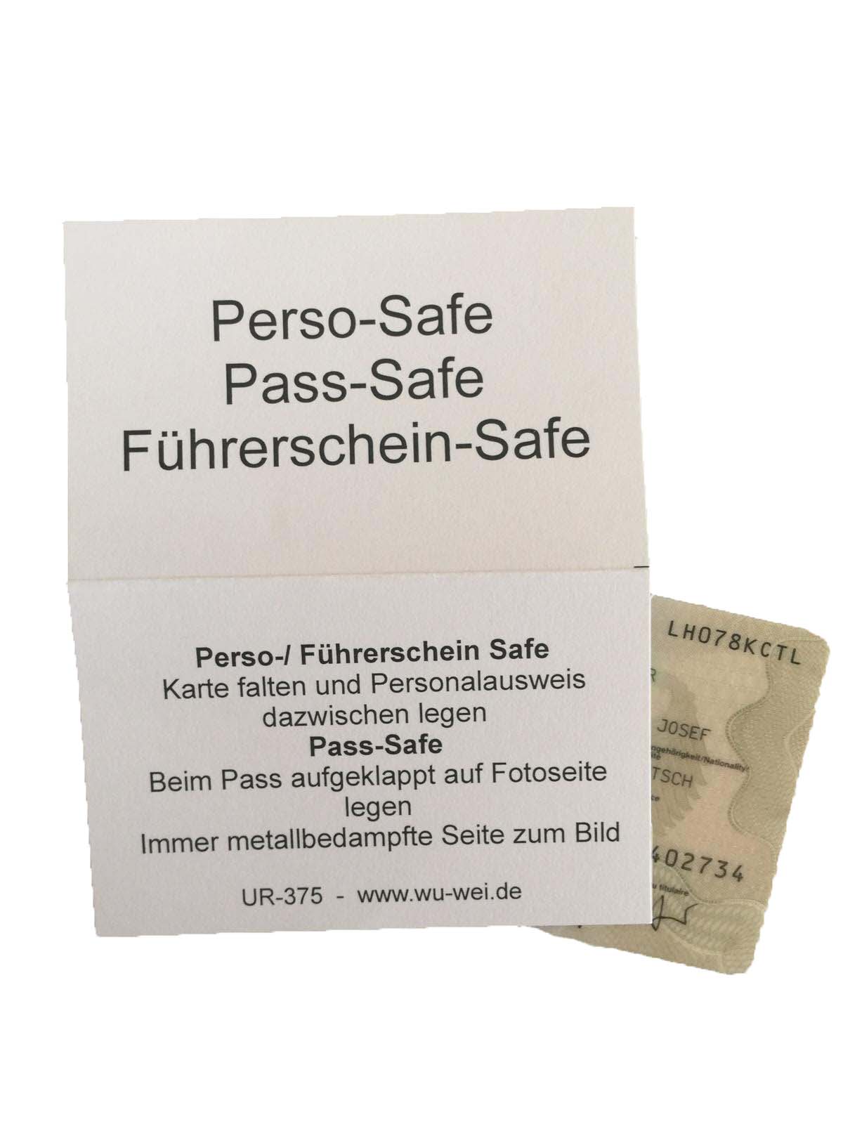 Perso3a Urteilchen-Perso-Safe