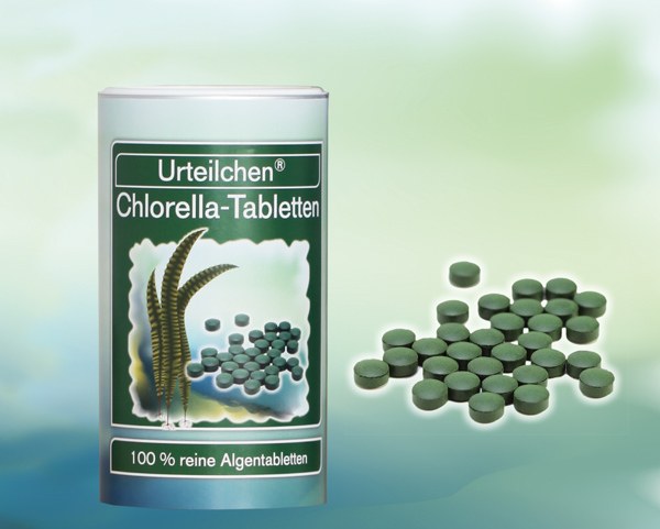 ur-348 Urteilchen Chlorella-Tabletten - 600 g (ca. 1.500 Tabletten)